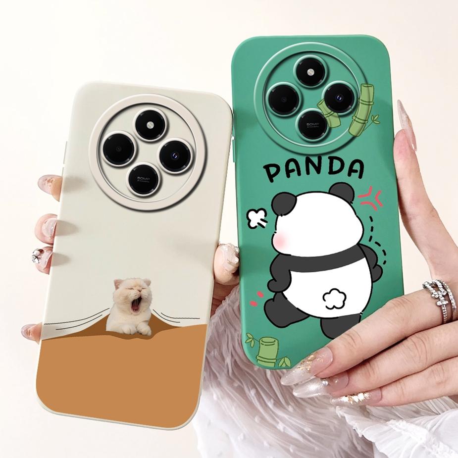 For Xiaomi Poco C75 Case Redmi 14C Cute Dog Panda Cartoon Cover Soft Silicone Phone Case For Xiaomi Redmi 14C PocoC75 C 75 Shell