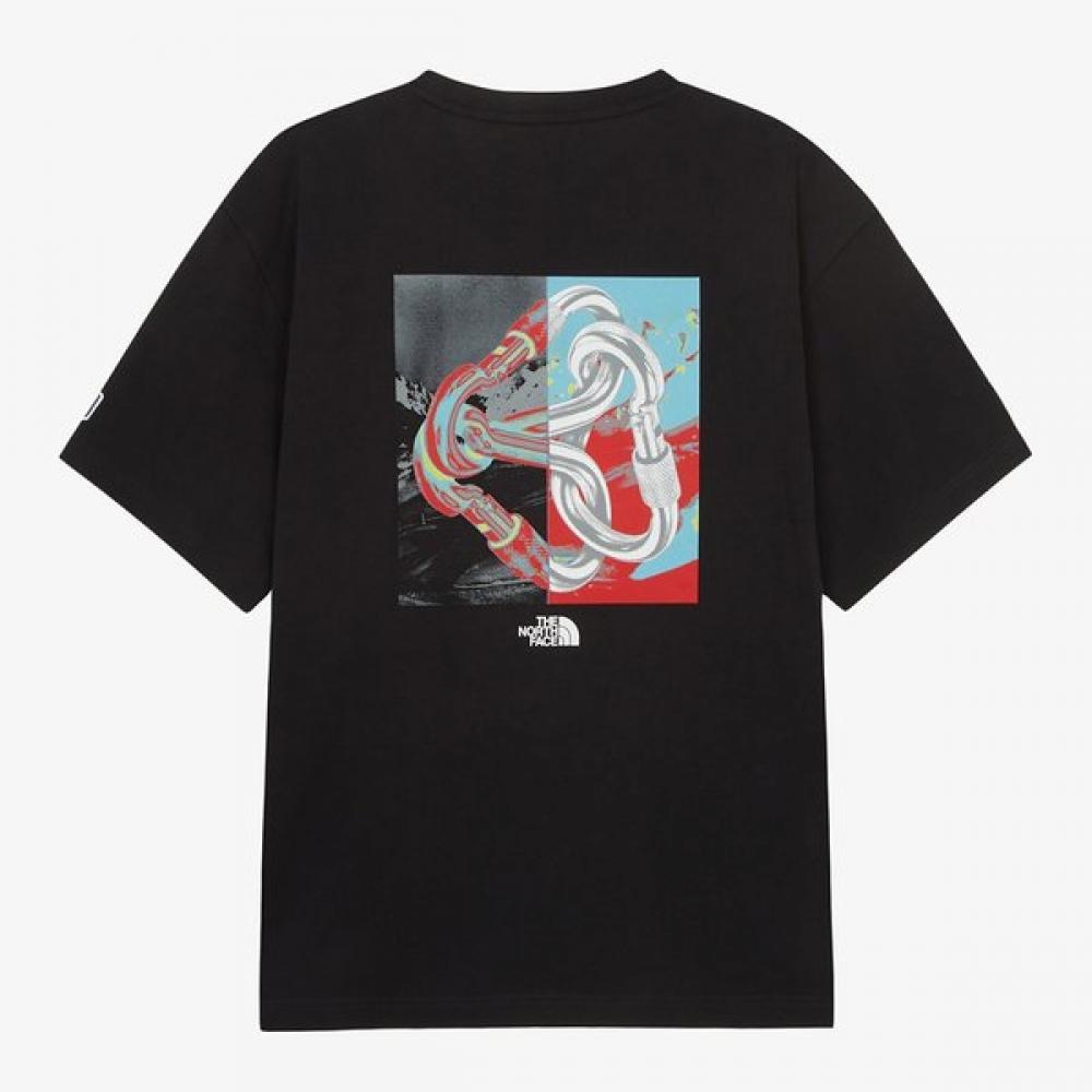 

The NorTh Face Men S Carabiner ShorT Sleeve T ShirT Black nT7ur70a BLACK/115