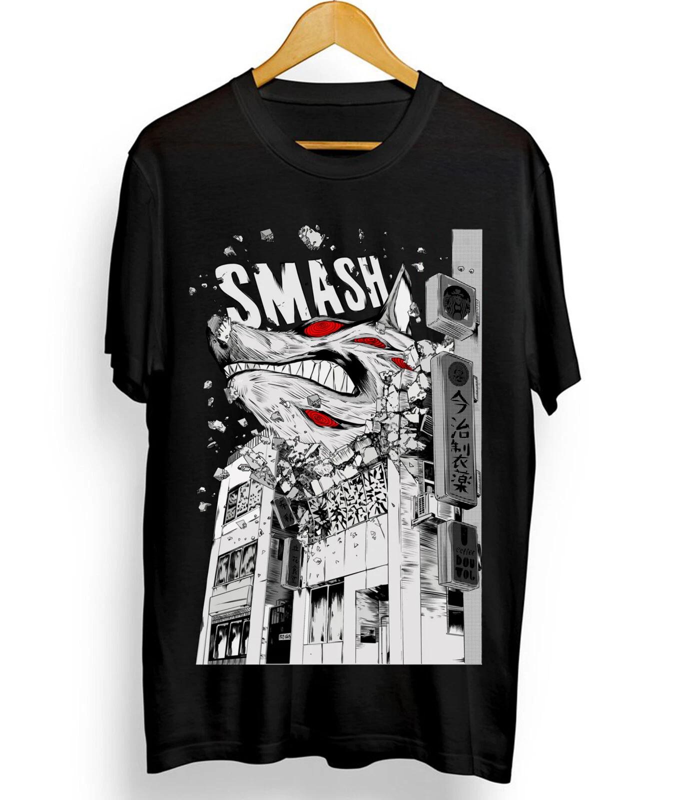 Leisure and Comfortable Chainsaw Unisex Dog Smash Tshirt By Kobeni Quanxi Angel Devil 2026 New Cotton Summer TShirt for Unisex S