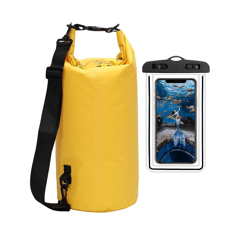 PVC Waterproof Dry Bag Bucket Backpack Beach Swimming Hiking Camping Outdoor Sports 2L-30L