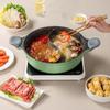 Chui Da Huang 30cm Maifan Stone Non-stick Twin Hot Pot