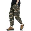 Pánské maskáčové cargo kalhoty, podzimní vícekapsové pracovní kalhoty, outdoorové kalhoty, ležérní bavlněné kalhoty pro volný čas