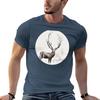 Art Illustration  Deer In the Fog TShirt T Shirts for Unisex Cotton Soft Unisex T Shirts High Quality Luxury Brand TShirt