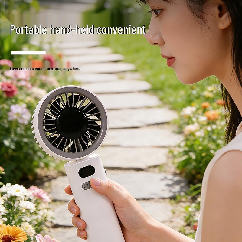 High-Speed Portable USB Mini Handheld Fan – Ideal for Outdoor, Desktop, or Student Use