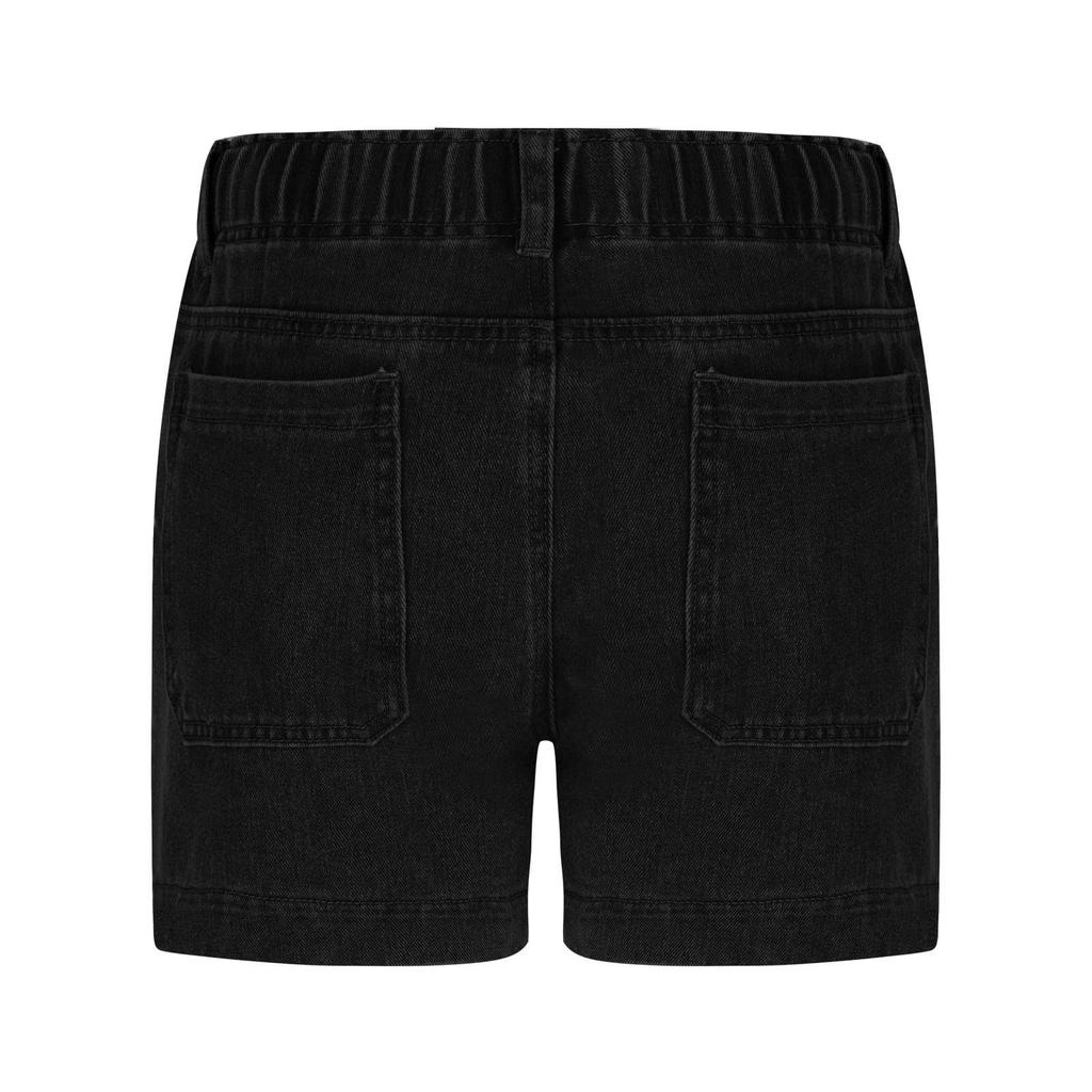 Elastic Waist Drawstring Women's Denim Shorts - Trendy European and American Style