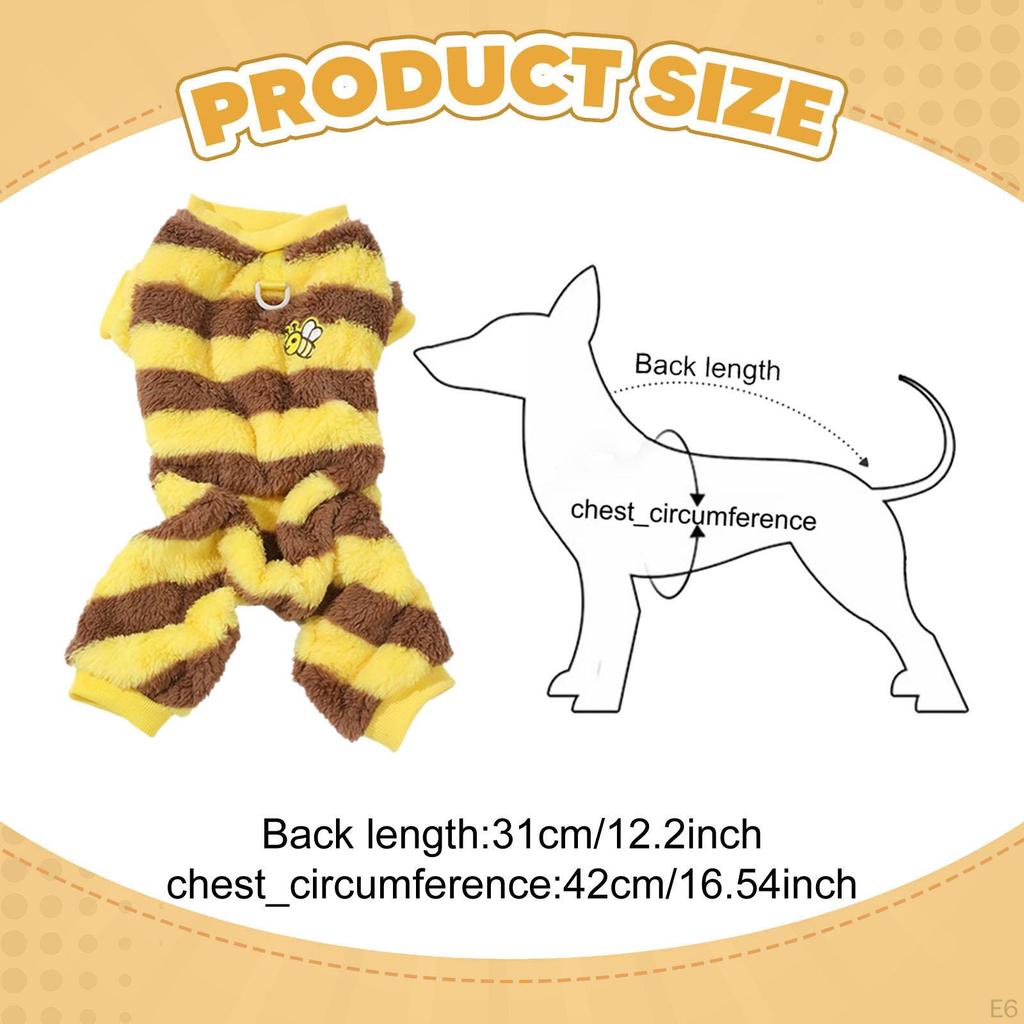 Dog Sweatshirt Cosplay Sweater Clothing Puppy Apparel Soft Funny Pullover Clothes for Party