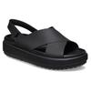 Crocs Simple Casual One-Strap Sandals Women Sandals Black 209407-060