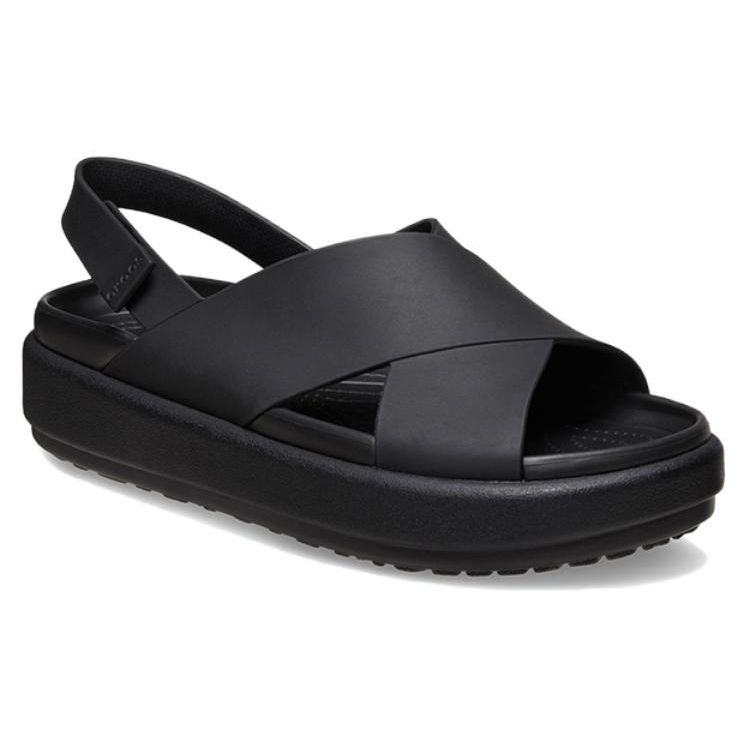 Crocs Simple Casual One-Strap Sandals Women sandals Black 209407-060