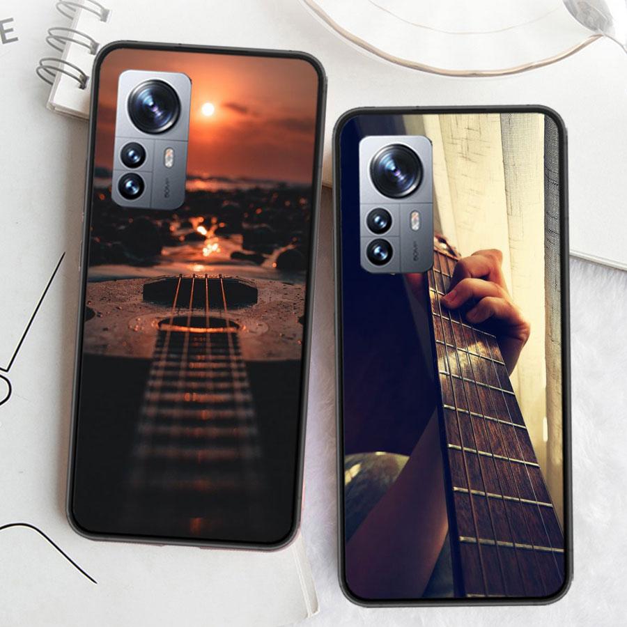 Guitar Collection Phone Case For Xiaomi Poco F7 Mi 14 Ultra 15 13 12 Pro 11T 10T 12T Pro 12X 11i 11 10 Lite 5G 9 8 Cover Capa Co