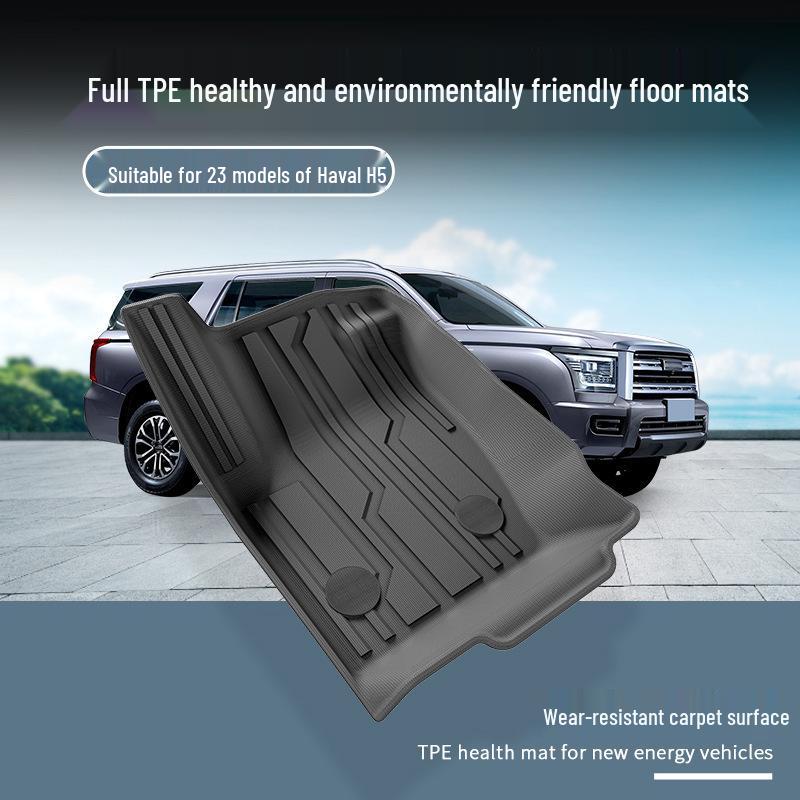Eco-Friendly TPE Car Mats for 23 Haval H5: Custom-Fit Floor and Trunk Protection