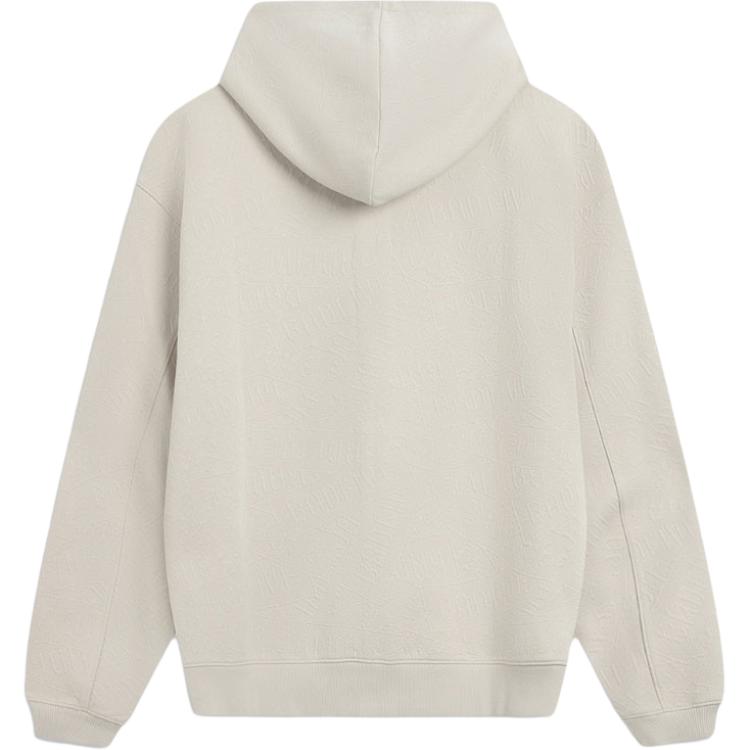 Li-Ning Solid Color Zipper Hooded Versatile Casual Cardigan Jacket Men Jackets AWDV873