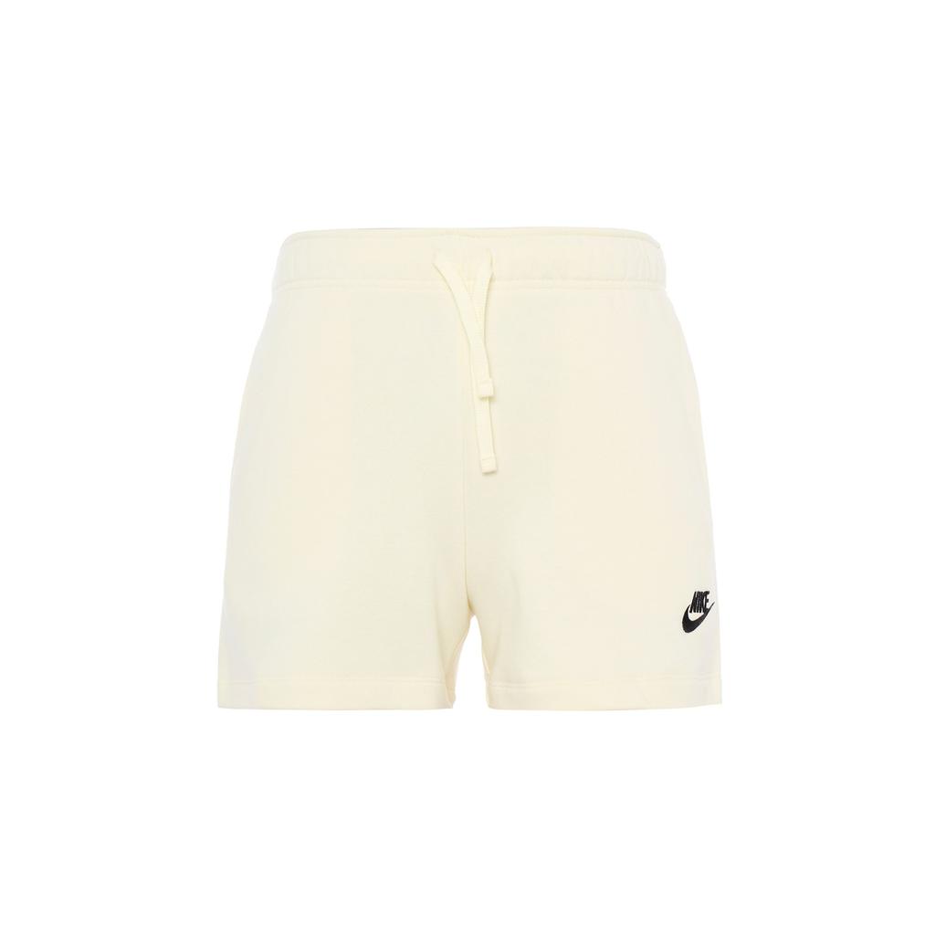 Nike Solid Color Logo Drawstring Shorts Women Bottoms Off-White DQ5803-113