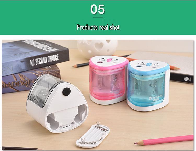 Astronomical Tenwin 8004 Dual-Hole Electric Pencil Sharpener for Students
