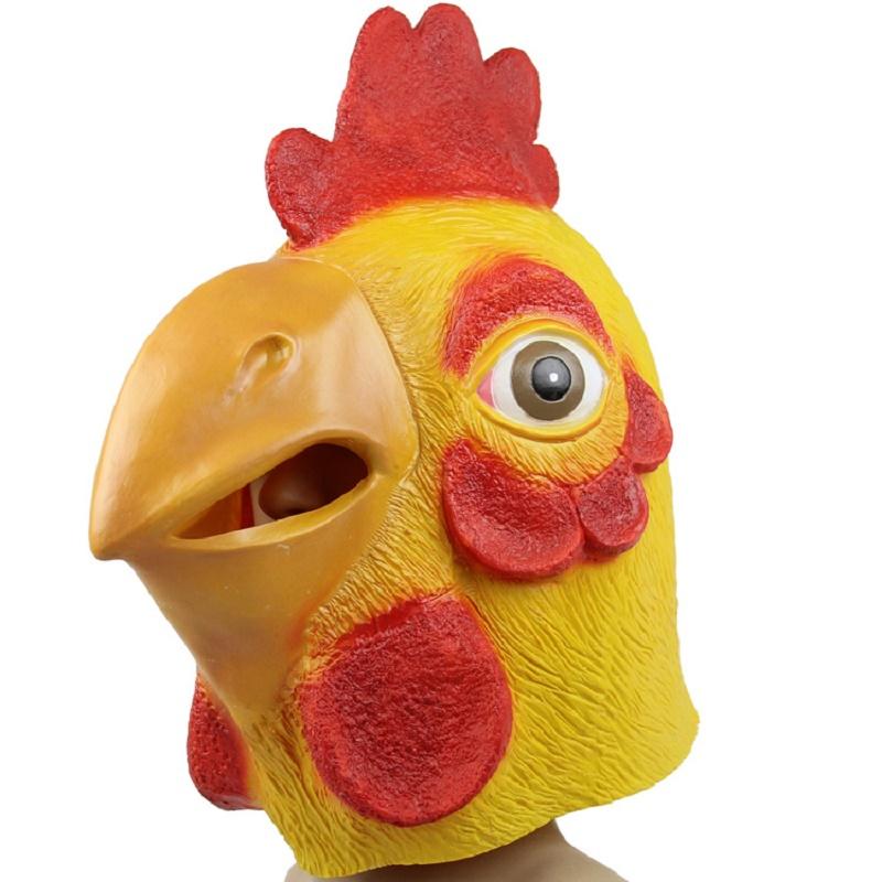 Halloween Latex Full Head Mask for Adults & Kids Pumpkin, Animal, Fox, Panda, Monkey Character Cosplay Costume Accessory