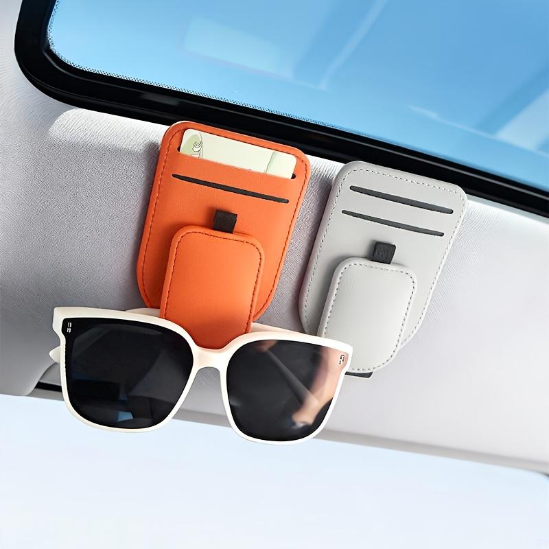 1Pc High-Quality Car Glasses Clip Multifunctional Car Sun Visor Card Holder In-Car Glasses Storage Rack Sunglasses Clip