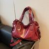 Premium retro large-capacity commuter tote bag women's autumn and winter new versatile shoulder messenger bag