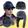 Winter Cold Protection Daily 2-piece Hat with Earflaps and Ear Flaps