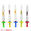 Festival Toy 12 Flash Perfect for Summer Festivals and Other Glittering Bulk Assortment of Lottery Plaza Thank You Prizes Glow-Up Set Swords.