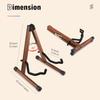 Donner DS-3 Folding Wooden A-Type Guitar Stand, Easy Installation, Stable, Compatible with Acoustic Guitar, Bass, and Banjo
