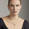 Collier - LUXENTER - Deoko - Or jaune 18K - Zircone cubique - Fermoir mousqueton