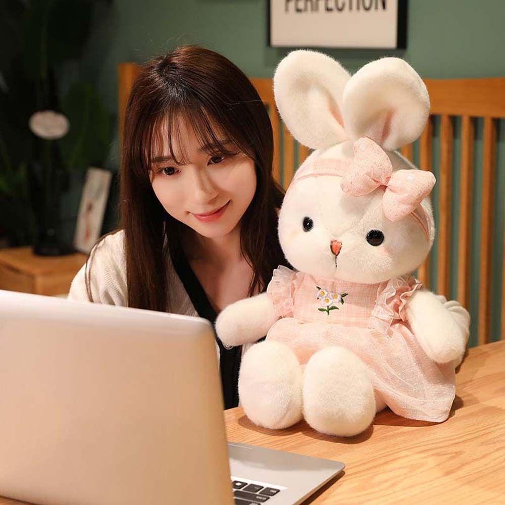 Animal Plush Pillow Rabbit Plush Toy Long Ears Rabbit Doll Bunny Plush Doll Rabbit Stuffed Toys