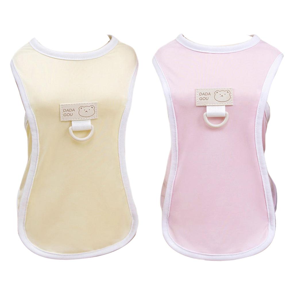 Hunde Kühlendes Einfarbiges Cooles Weste für Mittelgroße Große Hunde Weiche Einfarbige Bekleidung Cartoon Bär Pullover Frühling Schlafanzug