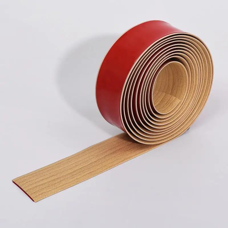 

1PC PVC Floor Transition Strip Threshold Edging Trim Strip Self Adhesive Doorway Floor Joining Strip Home Decor 1m