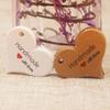 200pcs New design kraft/white Handmade tag,paper vintage red heart Handmade gift tag  products swing Handmade with love hang tag