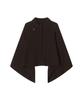 Meibeoyu Roddie Cape Knit Jacket _ Brown