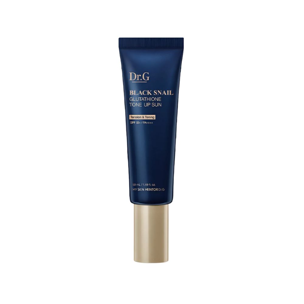 DR.G Солнцезащитный крем Black Snail Glutathione Tone-Up SPF50+ PA++++ Осветляющий УФ-защита 50 мл