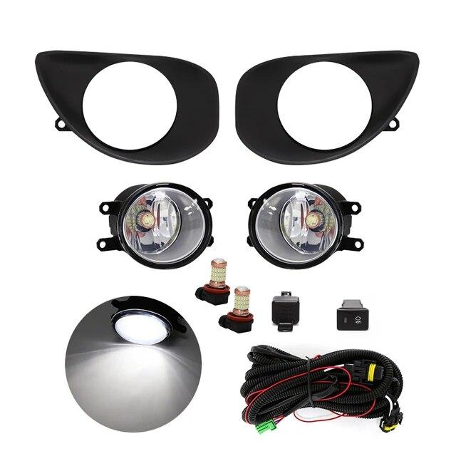 Auto Led Nebel Licht Für Toyota Yaris 2006 2007 2008 Hologen Fahren Stoßstange Lampe Tagfahrlicht DRL Tageslicht