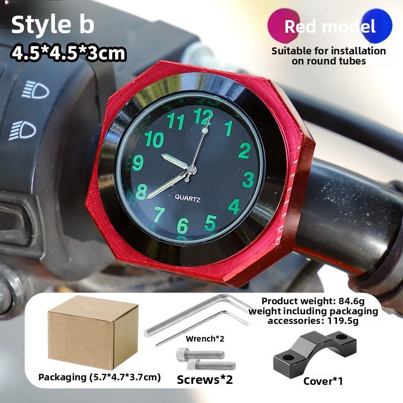 Motorrad Auto Zeituhr Wasserdicht Fahrplan Mountainbike Elektrofahrzeug Fahrrad Thermometer Elektronische Uhr Anzeige