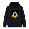 Cartoon Mouse Printed Kids Hoodie Casual Long Sleeve Pullover Hooded Sweatshirt for Boys Girls Comfortable Warm Loose Tops for Daily Outdoor Home