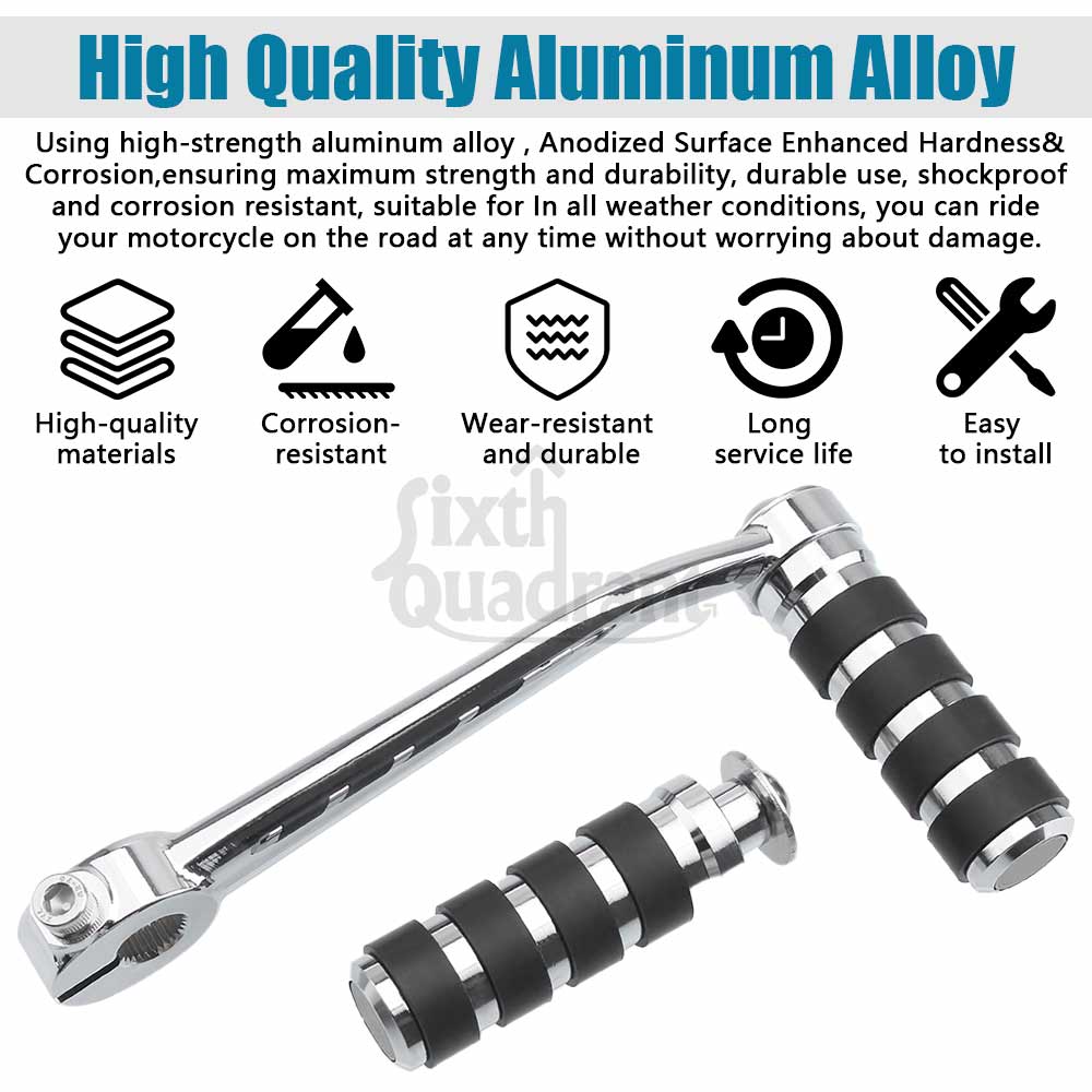 Motorcycle Part Aluminium Alloy Heel Toe Shift Lever with Shifter Pegs For BMW R18 Roctane R18B Transcontinental R 18 B/Classic