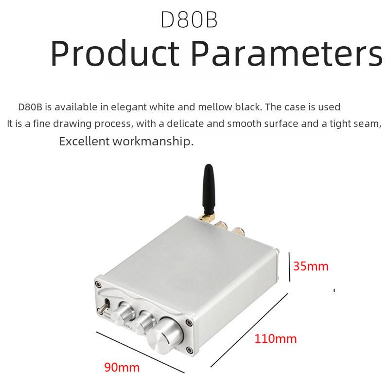 Infineon MA12070 D80B Zweikanal-HiFi-Bluetooth 5.0 High-Power-Audiophiler Verstärker