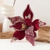 Glitter Christmas Glitter Flower Sequins Sequins Flower New DIY Christmas Flower  Home Decoration