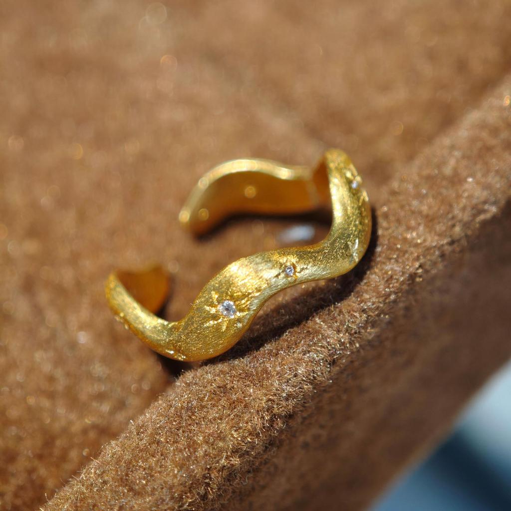 Anillo de Esmalte Vintage Cepillado de Lujo Ligero Rubí Morado Diamante Anillo para Dedo Índice Anillo Apilable Estilo de Uso Accesorios Premium Versátiles