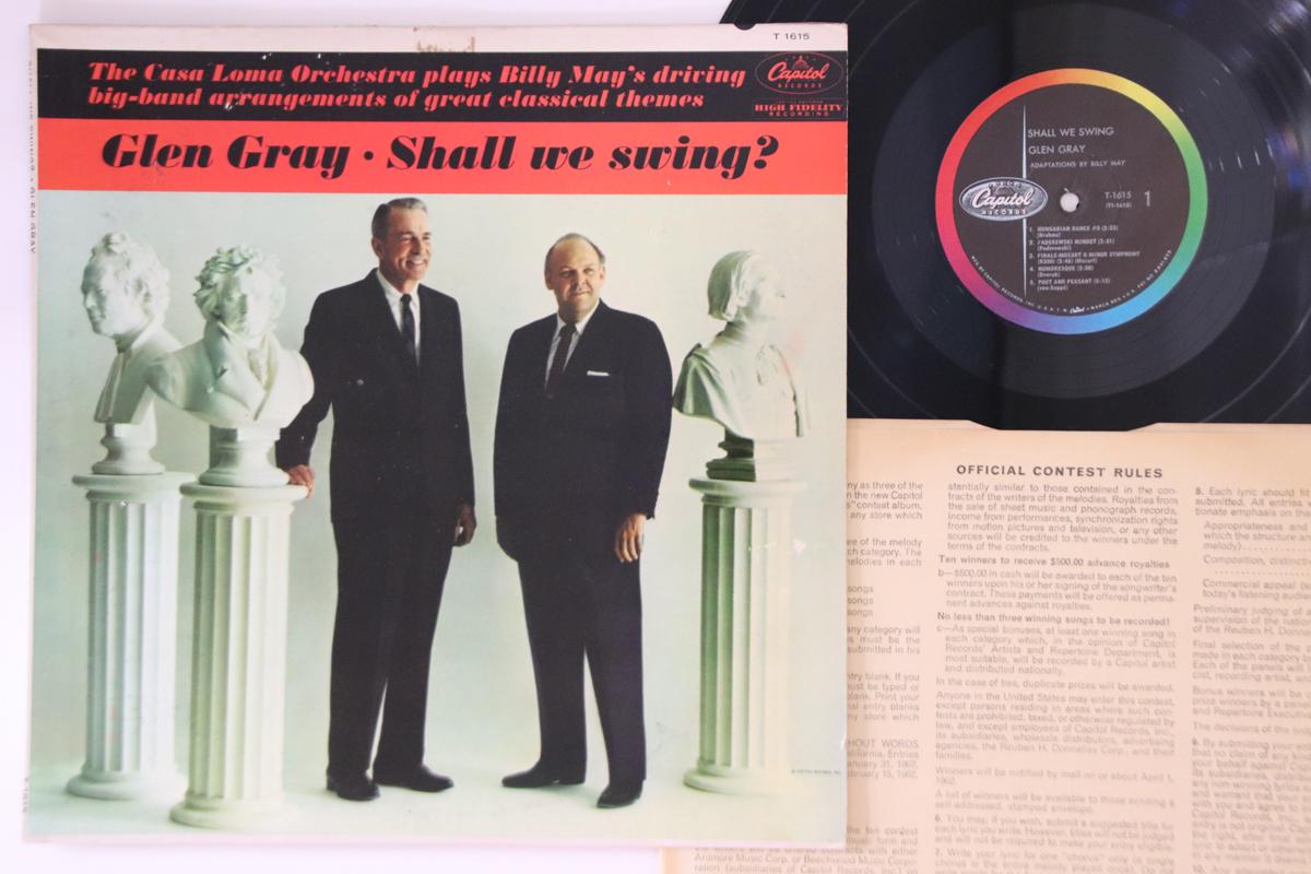 

LP Record GLEN GRAY - Shall We Swing T1615 CAPITOL 1962 US Jazz Used