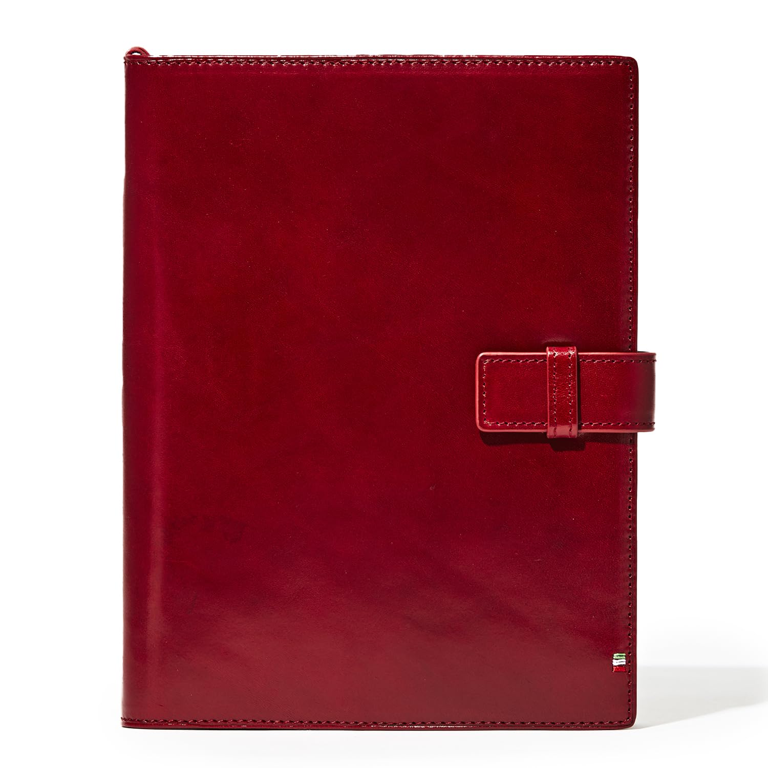 

Golbe Italian Leather Planner Cover (Red, A5)