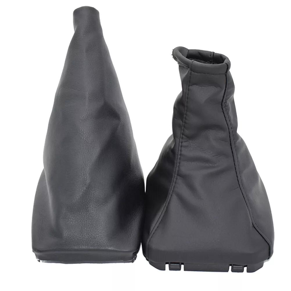 Lever Shifter Gaiter Boot Collar Handbrake Dust Cover Case For Vauxhall Gear Stick & Handbrake Gaiter Cover Set