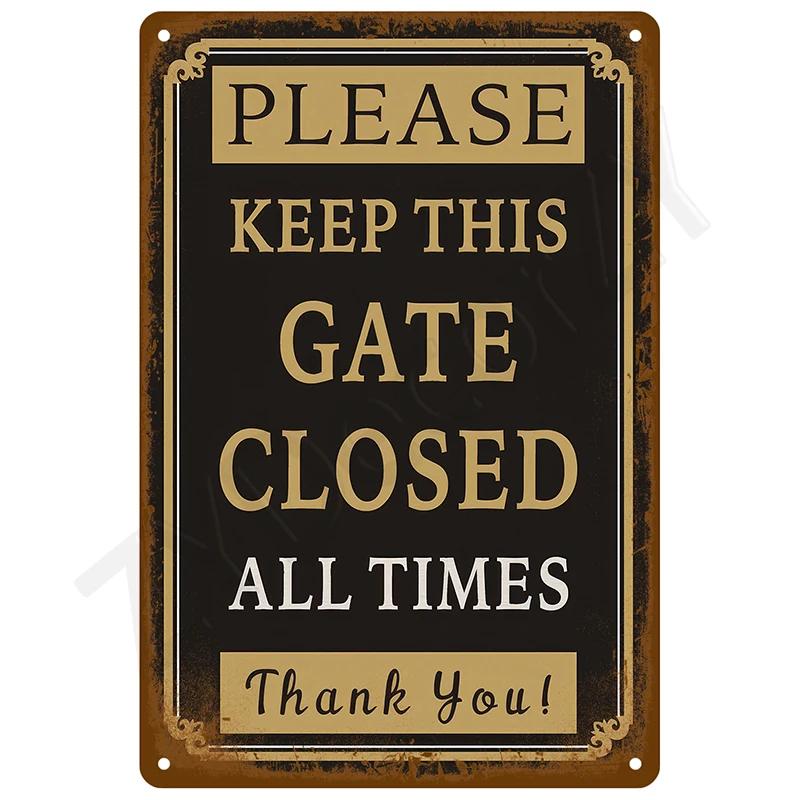 Retro Wall Art Bar Accessories Mancave Tin Sign Room Luxury Home Decor Item Decorations Metal Signs Vintage Metal Plates Posters