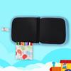 Children Portable Painted Reusable Wipe No Trace Watercolor Pen Drawing Board(Bird Cover)