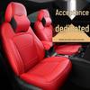 OMN Custom Full-Coverage Sports Leather Seat Cover for Hyundai Verna - All Seasons.