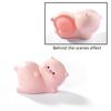 Whimsically Pig Sculpture Soft Butt Figurine Miniature Desk Ornamentation For Cute Decorations And Collectors Gift
