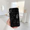 CJ27 Chemical Maths Equation Formula Soft Shell Phone Case for iPhone 16 15 14 13 12 Pro Max Plus Mini