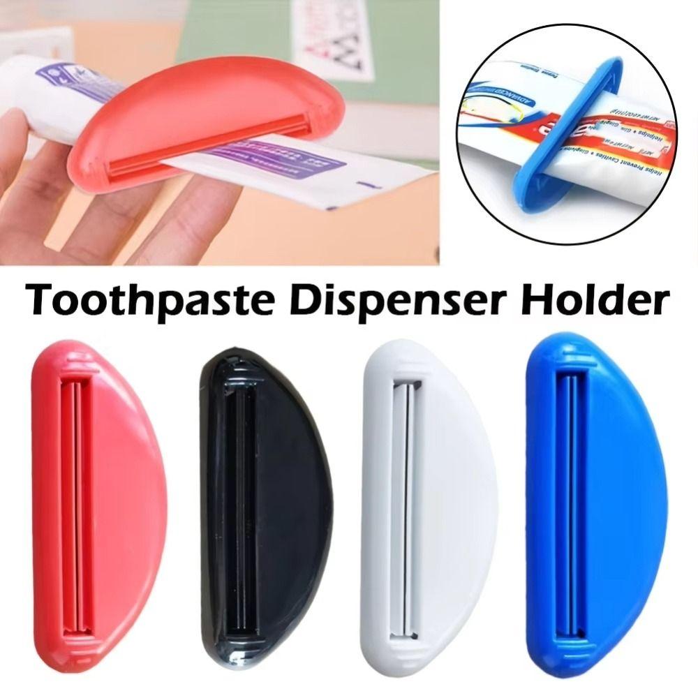 2/4Pcs Durable Multifunctional Toothpaste Squeezer Manual Plastic Toothpaste Tube Clips Squeezing Clamp Bathroom Accessories