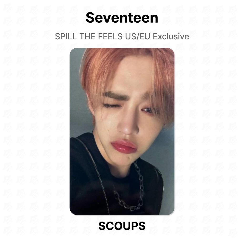 Seventeen SPILL THE FEELS US/EU Exclusive Official Photocard
