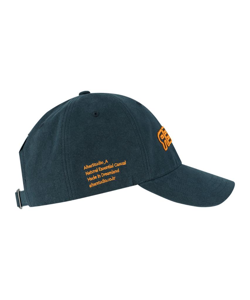 ALTER STUDIO Cotton Neat Logo Ball Cap_Navy