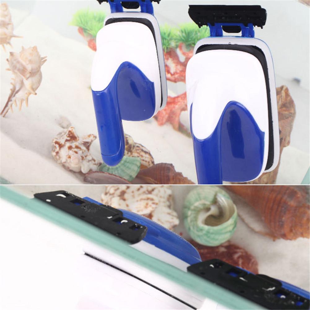 Aquarium Practical Floating Magnetic Brush Fish Tank Glass Algae Scraper Aquarium Window Cleaning Tool Cleaner Magnets Brush
