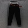 Plus Size Jeans for Women Spring and Summer High Waisted Loose Casual Cropped Pants Harem Pants
